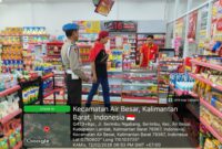 Cegah Gangguan Kamtibmas, Polsek Air Besar Intensifkan Patroli Malam di Wilayah Rawan