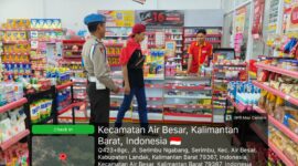 Cegah Gangguan Kamtibmas, Polsek Air Besar Intensifkan Patroli Malam di Wilayah Rawan