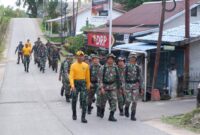 Korem 121/Abw Uji Ketahanan Prajurit Lewat PSJM, Hanmars 10 Km dan Renang Militer di Sintang