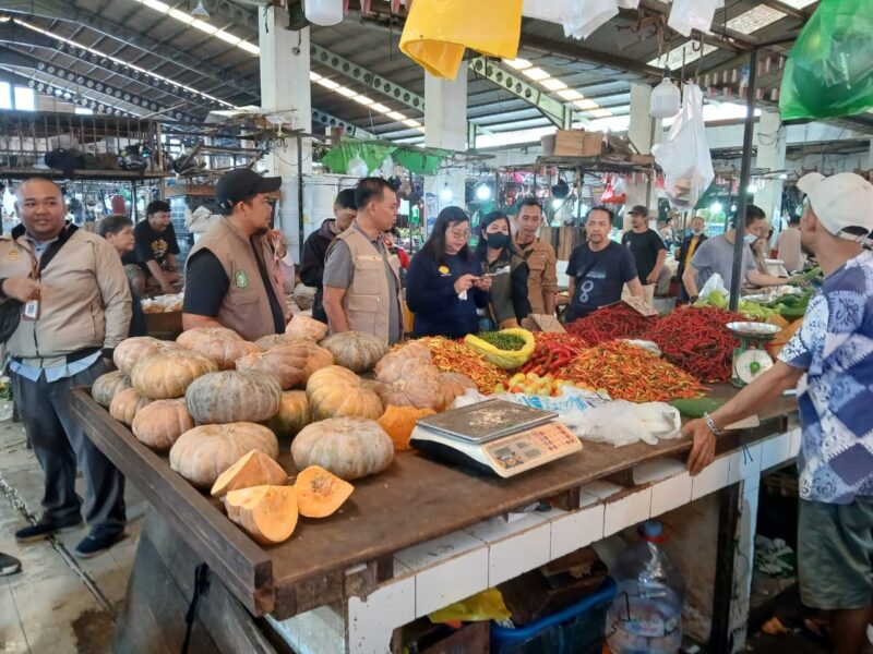 Harga Sembako di Pasar Flamboyan Pontianak Jelang Imlek 2026 Terpantau Stabil