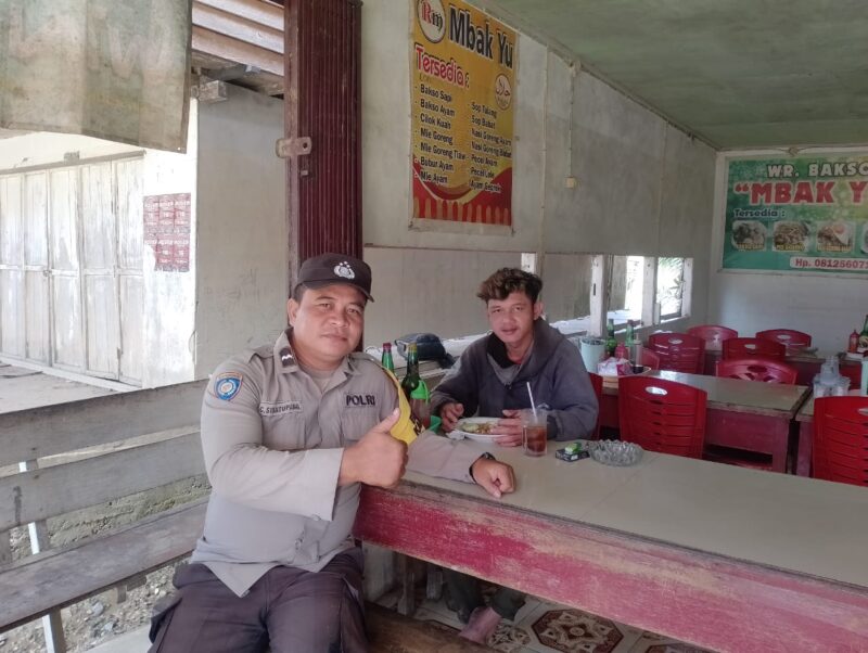 Patroli Rutin Polsek Kuala Behe Tingkatkan Kamtibmas di Landak