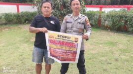 Polsek Menjalin Intensifkan Patroli dan Edukasi Karhutla di Desa Menjalin