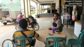 Patroli Humanis Polsek Meranti Perkuat Keamanan dan Kedekatan dengan Warga
