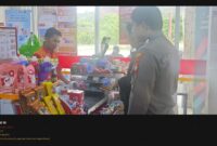 Patroli Dialogis Polsek Sengah Temila Jelang Ramadhan, Ciptakan Rasa Aman