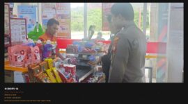 Patroli Dialogis Polsek Sengah Temila Jelang Ramadhan, Ciptakan Rasa Aman