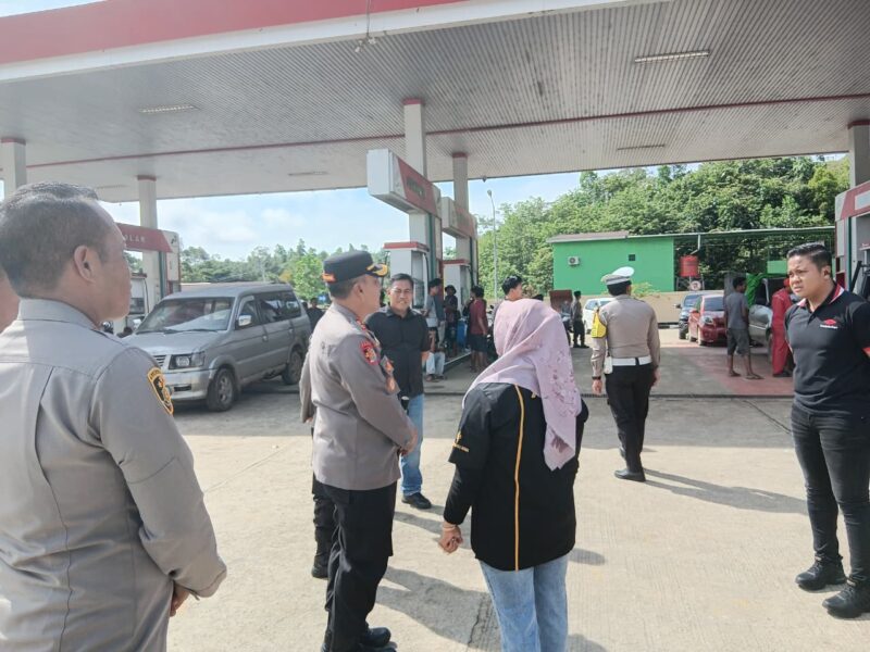 Kapolres Melawi Pantau Distribusi BBM, Pastikan Stok Aman dan Penyaluran Tetap Lancar