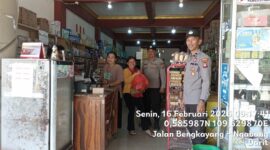 Patroli siang Polsek Menyuke