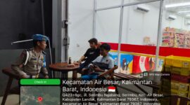 Patroli Malam Polsek Air Besar Sapa Warga, Perkuat Keamanan dan Ketertiban Lingkungan