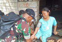 Layanan Kesehatan Warga Desa Selangkut Raya Diperkuat Satgas TMMD