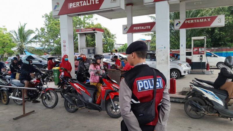 Patroli Intensif Polisi Jaga Stabilitas Distribusi BBM di Melawi