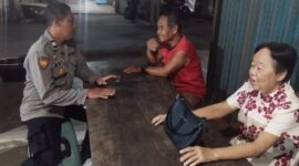 Patroli Malam Polsek Mandor Intensif, Polisi Perkuat Keamanan dan Kedekatan dengan Warga