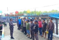 Aksi Lingkungan Kodaeral XII Bersihkan Pesisir, Dukung Program ASRI Nasional