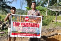 Pencegahan Karhutla Diperkuat, Polisi Sosialisasi Langsung ke Masyarakat Desa