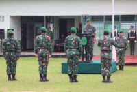 Upacara Bendera 17 Februari 2026 Kodim 1204/Sanggau Tegaskan Disiplin dan Loyalitas Prajurit