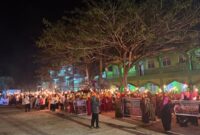 1.500 Warga Ikuti Pawai Obor Ramadhan 1447 H di Ngabang, Polisi Pastikan Pengamanan Maksimal