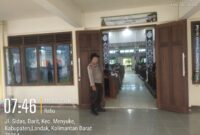 Polsek Menyuke Amankan Ibadah Misa Rabu Abu 2026 di Darit, Umat Beribadah Aman dan Kondusif