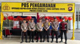 Satgas Preemtif Liong Kapuas 2026 Turun ke Lapangan, Polisi Sampaikan Imbauan Kamtibmas Saat Imlek