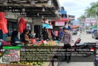 Hari Pertama Puasa, Polsek Ngabang Gelar Patroli Dialogis Jaga Kamtibmas