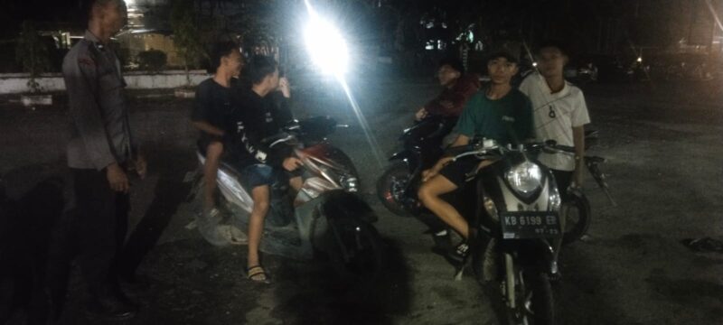Cegah Balap Liar, Polisi Sengah Temila Edukasi Pemuda Lewat Patroli Humanis