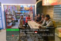 Saat Tarawih, Polsek Air Besar dan Warga Patroli Malam Jaga Keamanan