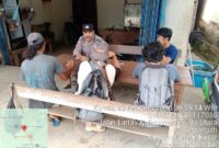 Patroli Dialogis Siang Polsek Air Besar, Polisi Ajak Warga Jaga Kamtibmas