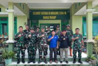 Danrem 121/Abw Tinjau Pembangunan Jembatan di Sekadau, Dorong Akses Desa dan Ekonomi Warga