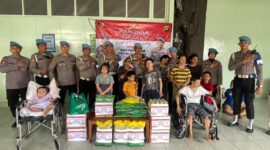 Bidpropam Polda Kalbar Adakan Jum’at Berkah, Santuni Anak Panti Asuhan Bhakti Luhur Pontianak