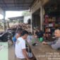 Patroli Siang Polsek Meranti Ajak Karyawan Sawit Jaga Kamtibmas