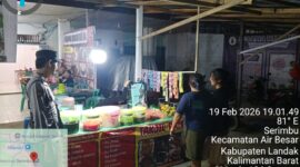 Polsek Air Besar Beri Imbauan Humanis kepada Penjual Takjil di Serimbu
