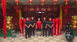 Pengamanan Cap Go Meh Pontianak Diperkuat, Puluhan Personel Polda Kalbar Diterjunkan