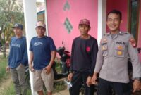 Patroli Siang Polsek Menjalin Sambangi Warga, Polisi Ajak Jaga Kamtibmas Desa Menjalin