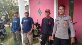 Patroli Siang Polsek Menjalin Sambangi Warga, Polisi Ajak Jaga Kamtibmas Desa Menjalin
