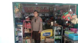 Polsek Sebangki Sambangi Toko Warga, Polisi Beri Imbauan Cegah Pencurian