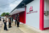 Danrem 121/Abw Pantau Pembangunan Koperasi Desa Merah Putih di Melawi, Siap Gerakkan Ekonomi Warga