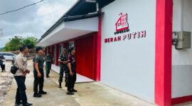 Danrem 121/Abw Pantau Pembangunan Koperasi Desa Merah Putih di Melawi, Siap Gerakkan Ekonomi Warga