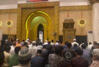 Polisi Hadir di Masjid Mujahidin, Warga Diajak Waspada dan Peduli Lingkungan Selama Ramadan