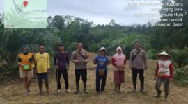 Kapolsek Menyuke Hadiri Penanaman Jagung di Padang Pio, Dukung Ketahanan Pangan 2026