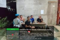 Antisipasi Kejahatan, Polsek Air Besar Intensifkan Patroli Malam di Titik Rawan