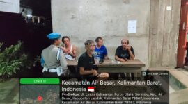 Antisipasi Kejahatan, Polsek Air Besar Intensifkan Patroli Malam di Titik Rawan