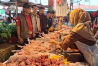 Satgas Saber Pangan Kalbar Cek Pasar Kemuning, Harga Sembako Pontianak Aman Selama Ramadan