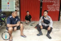Pendekatan Humanis Polisi Meranti, Duduk Santai Bersama Warga Sampaikan Pesan Kamtibmas