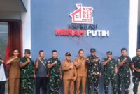 Danrem 121/Abw Pastikan Pembangunan Koperasi Desa Sebudu Sanggau Tepat Sasaran