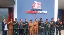 Danrem 121/Abw Pastikan Pembangunan Koperasi Desa Sebudu Sanggau Tepat Sasaran