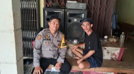 Patroli Rutin Polsubsektor Jelimpo, Polisi Imbau Keamanan dan Ketahanan Pangan Warga