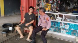 Cegah Kriminalitas, Polsek Sengah Temila Intensifkan Patroli Siang Dialogis