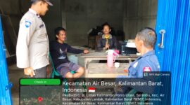 Polisi Humanis: Polsek Air Besar Ajak Warga Landak Jaga Keamanan Lingkungan
