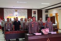 Jajaran Polres Melawi Hadiri Rapat Pimpinan Polda Kalbar, Bahas Pengawasan Internal Polri