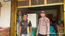 Polisi Sapa Warga Saat Patroli Siang, Polsek Meranti Perkuat Sinergi Kamtibmas