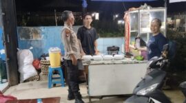Polisi Patroli Malam ke Warung Warga, Sengah Temila Tetap Aman