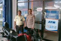 Polisi Sambangi Satpam Bank, Cegah Kejahatan Modus Nasabah di Sengah Temila